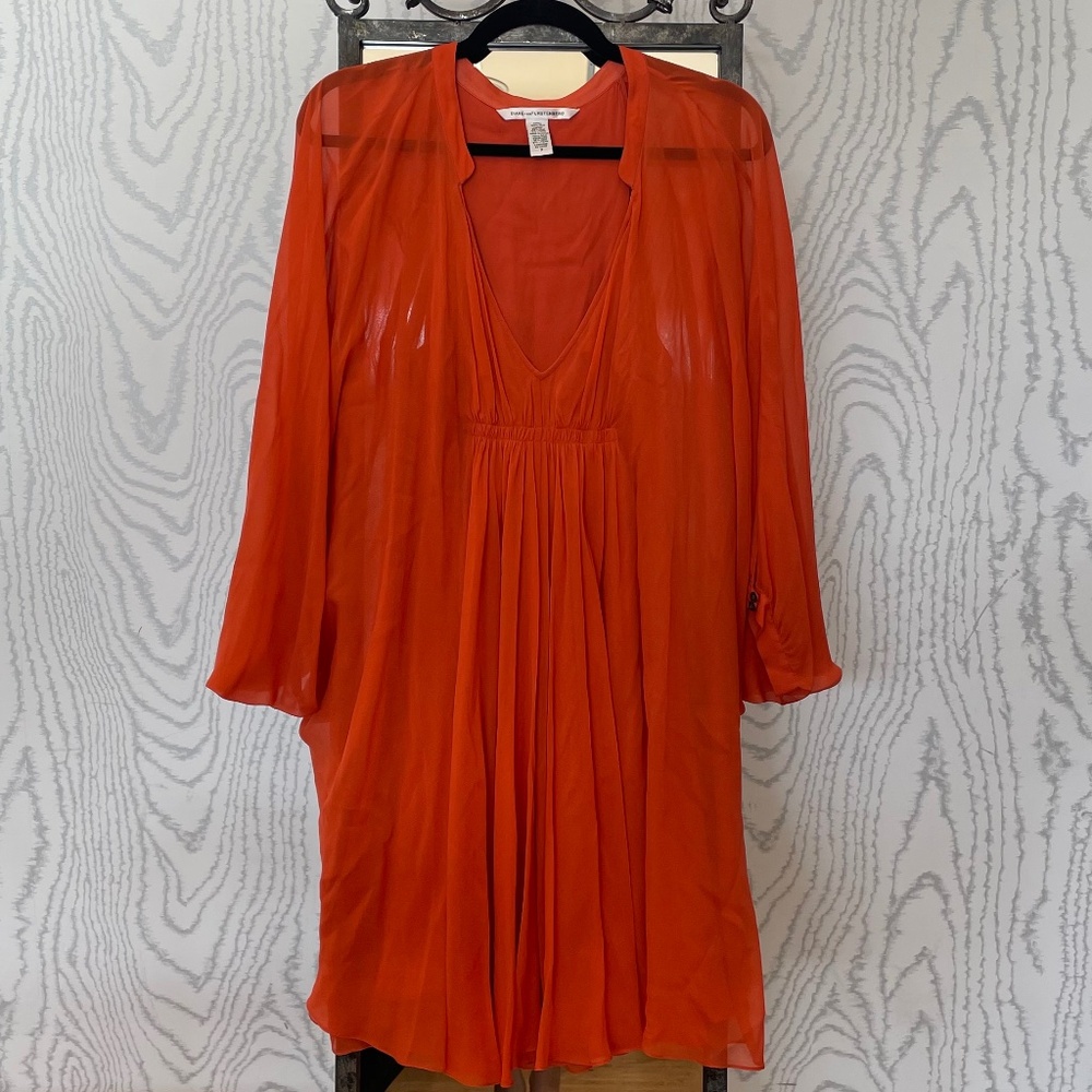 Diane von Furstenberg Coral Dress